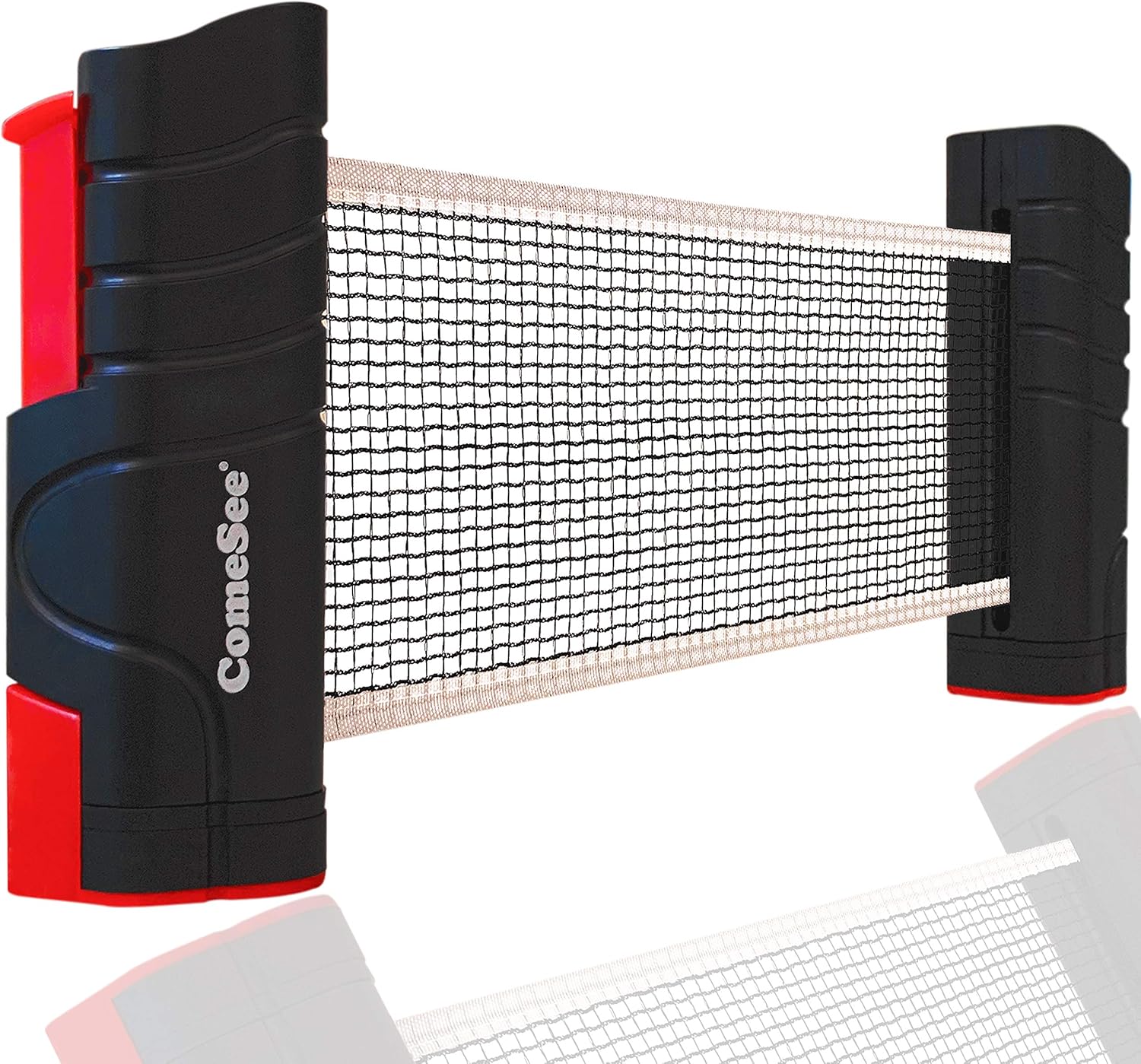 Comesee Retractable Ping Pong Net for Any Table, Table Tennis Nets and Posts Equipment for Replacement (Black) : Sports & Outdoors