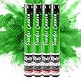 Blaise Pyro & Party - Green Powder Poppers - Water-Soluble & Colorful Powder Cannons for Gender Reveals, Birthdays, Weddings & Celebrations - Easy to Use for Memorable Photos - 16-Inch, 4-Pack