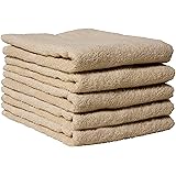 hiorie(ヒオリエ) デイリータオル フェイスタオル 5枚セット 日本製 泉州タオル ベージュ