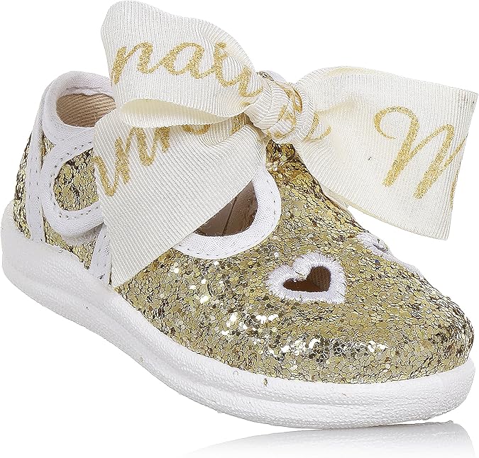 MONNALISA Occhio di Bue Bambina, Bambine, Ragazza, Dorato in in Glitter