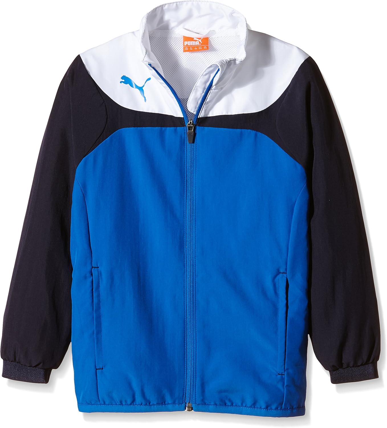 puma blue and white jacket