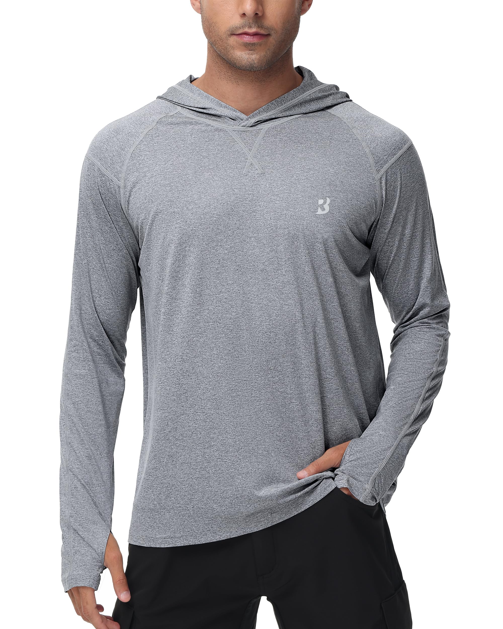 Roadbox UPF 50+ Fishing Shirts for Men Long Sleeve
