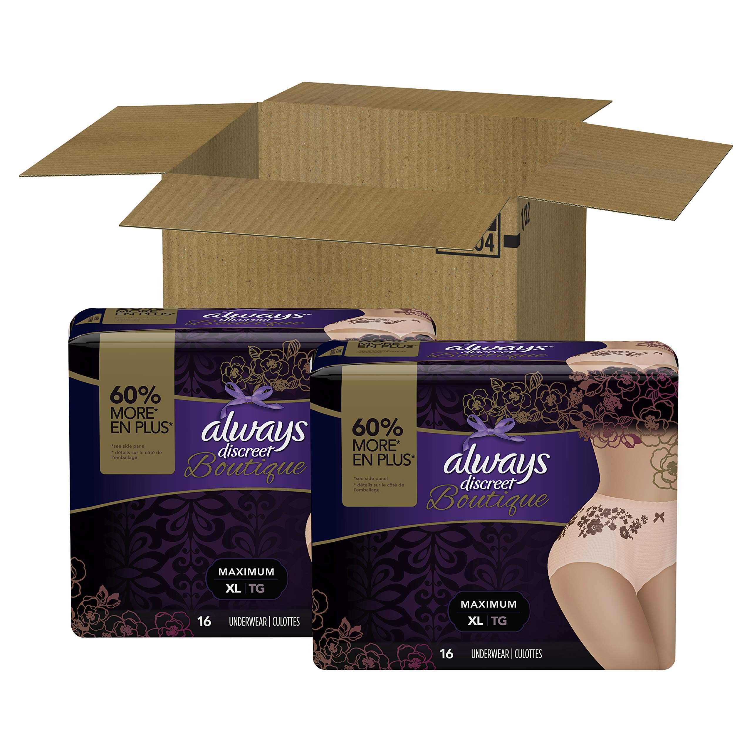 Always Discreet Boutique, Incontinence & Postpartum Underwear for Women