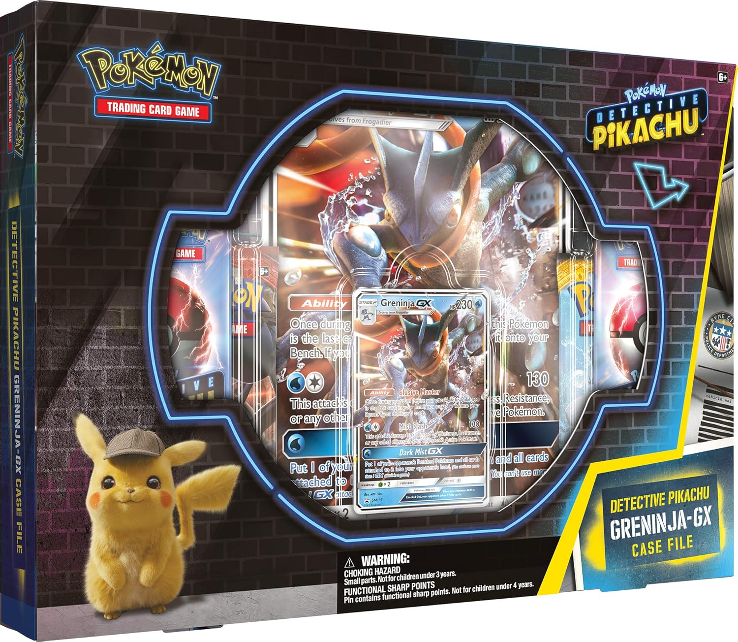 Pokémon POK80387 TCG Detective Pikachu GreninjaGX Amazon.fr Jeux