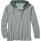 Legendary Whitetails mens Legendary Outdoors Hooded Pullover Slub Knit Performance Henley