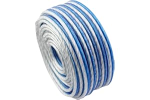 Bullz Audio (BPS14.25PB) PRO Platinum/Blue 25' 14-Gauge Speaker Cable