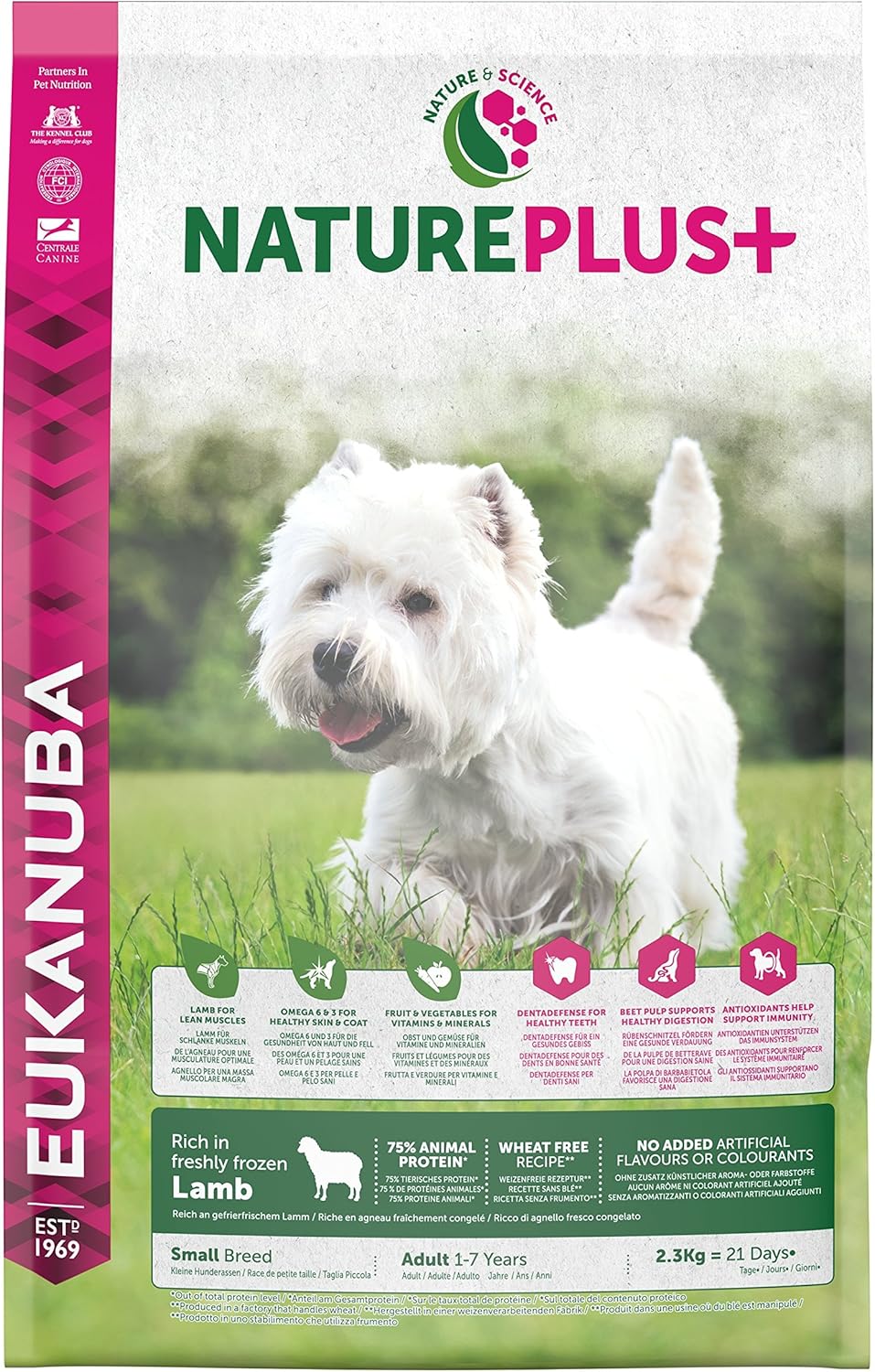 eukanuba nature plus small breed