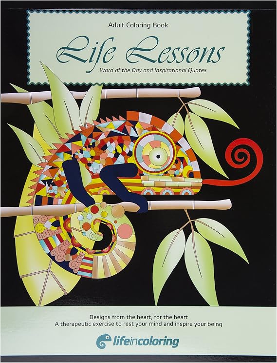 Amazon.com: Life Lessons Coloring Book by Life in Coloring.Word of the