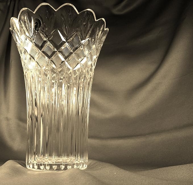 Waterford Crystal Irish Lace Vase 10" Amazon.co.uk Kitchen & Home