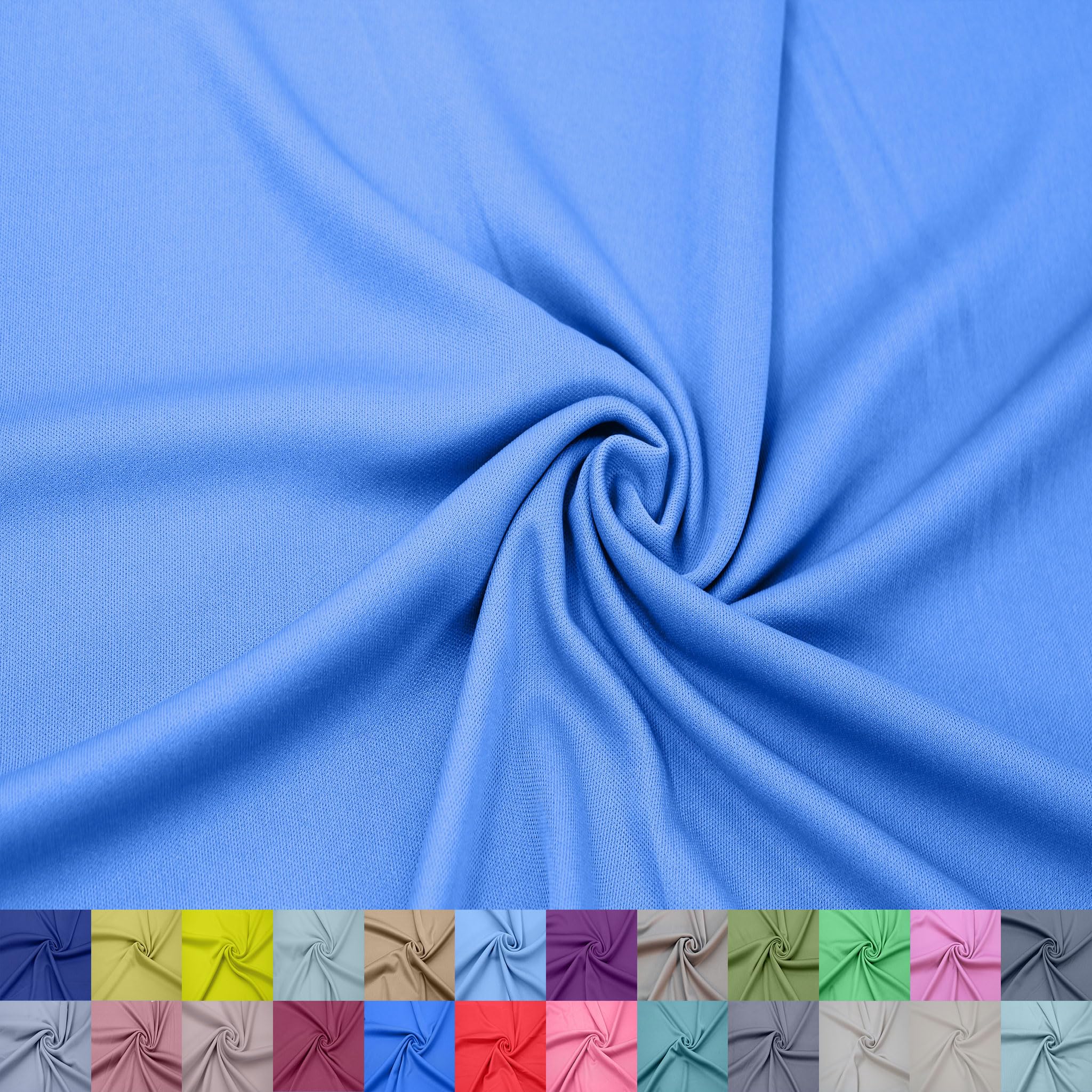 Texco Inc 60" Wide 100% Polyester Interlock Lining