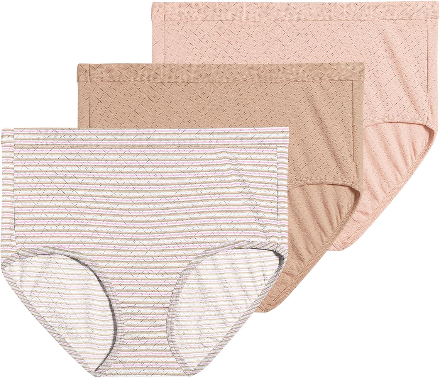 Jockey Women's Underwear Elance Breathe Brief - 3 Pack at  Women’s Clothing store