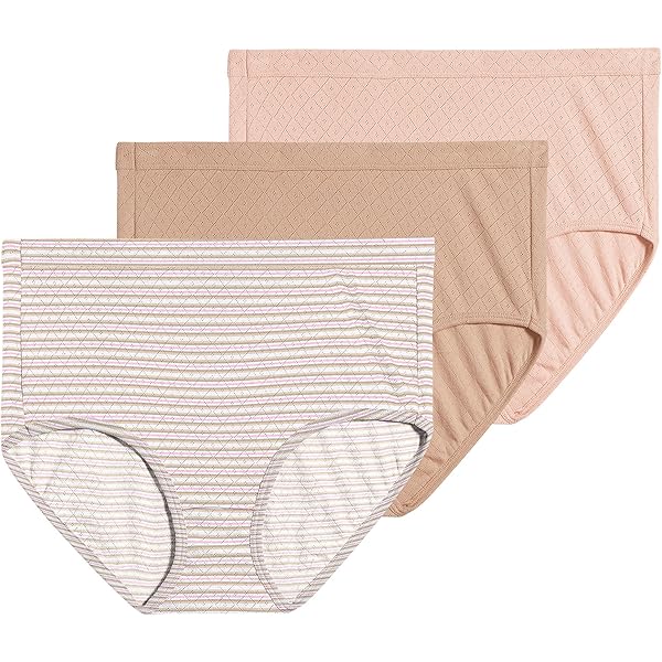 Jockey Women's Underwear Elance Breathe French Cut - Pack Of 3
