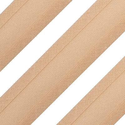 Realm Bias Binding Tape Cotton 1 Inch 25mm Beige 5 Metres