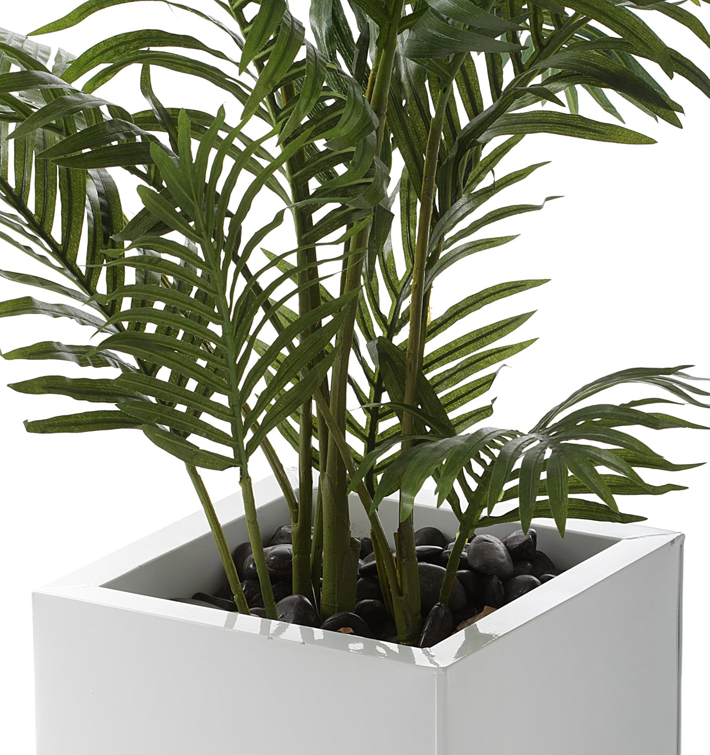 Closer2Nature 4ft Vibrant Artificial Areca Palm Tree with Silk Leaves or as Indoor Office - Image 4