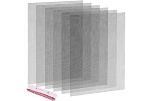 6 Pack Wire Mesh, ARRITZ 20 Mesh 304 Stainless Steel Mesh, 9.6"×11.8"