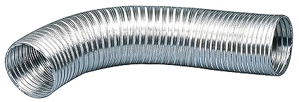 TronicXL Trocknerzubehör Alu Aluminium Thermaflex Abluftschlauch 127mm 10 m für Trockner Klimaanlage etc