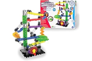 The Learning Journey - Techno Gears - Marble Mania - Crankster 3.0 100+ Pieces - Kid Toys & Gifts for Boys & Girls Ages 6 Years and Up - Award Winning Toy - STEM