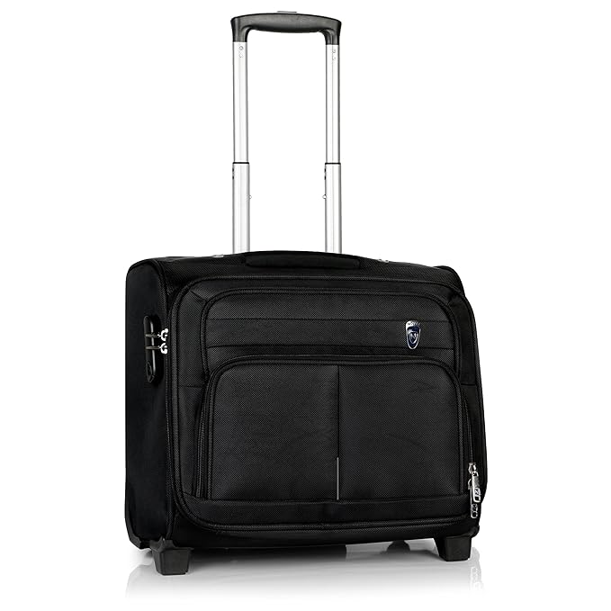 Novex Polyester 30 Ltr Black Laptop Roller Case