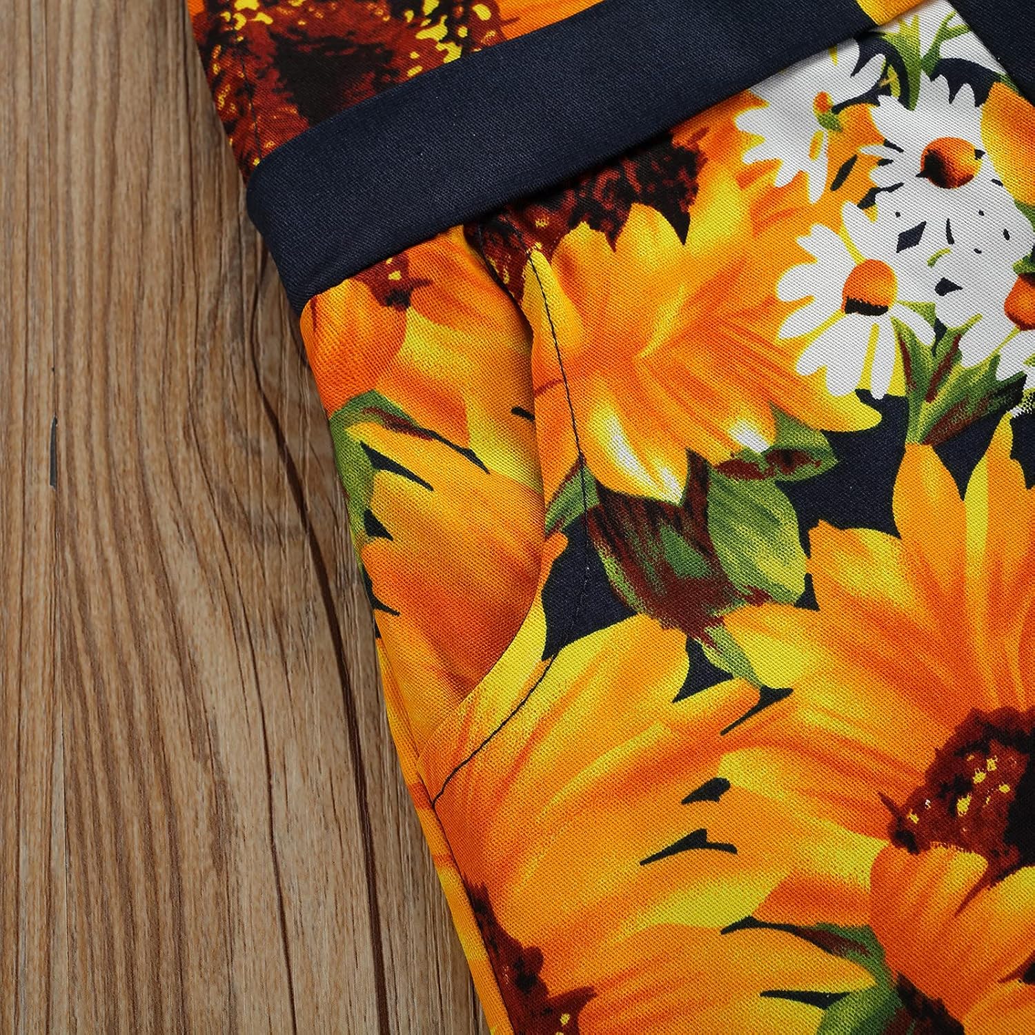 Ayalinggo Toddler Baby Girl Sunflower Print Overalls Shorts with Pocket Suspender Trousers Cute Summer Clothing Outfit: Clothing