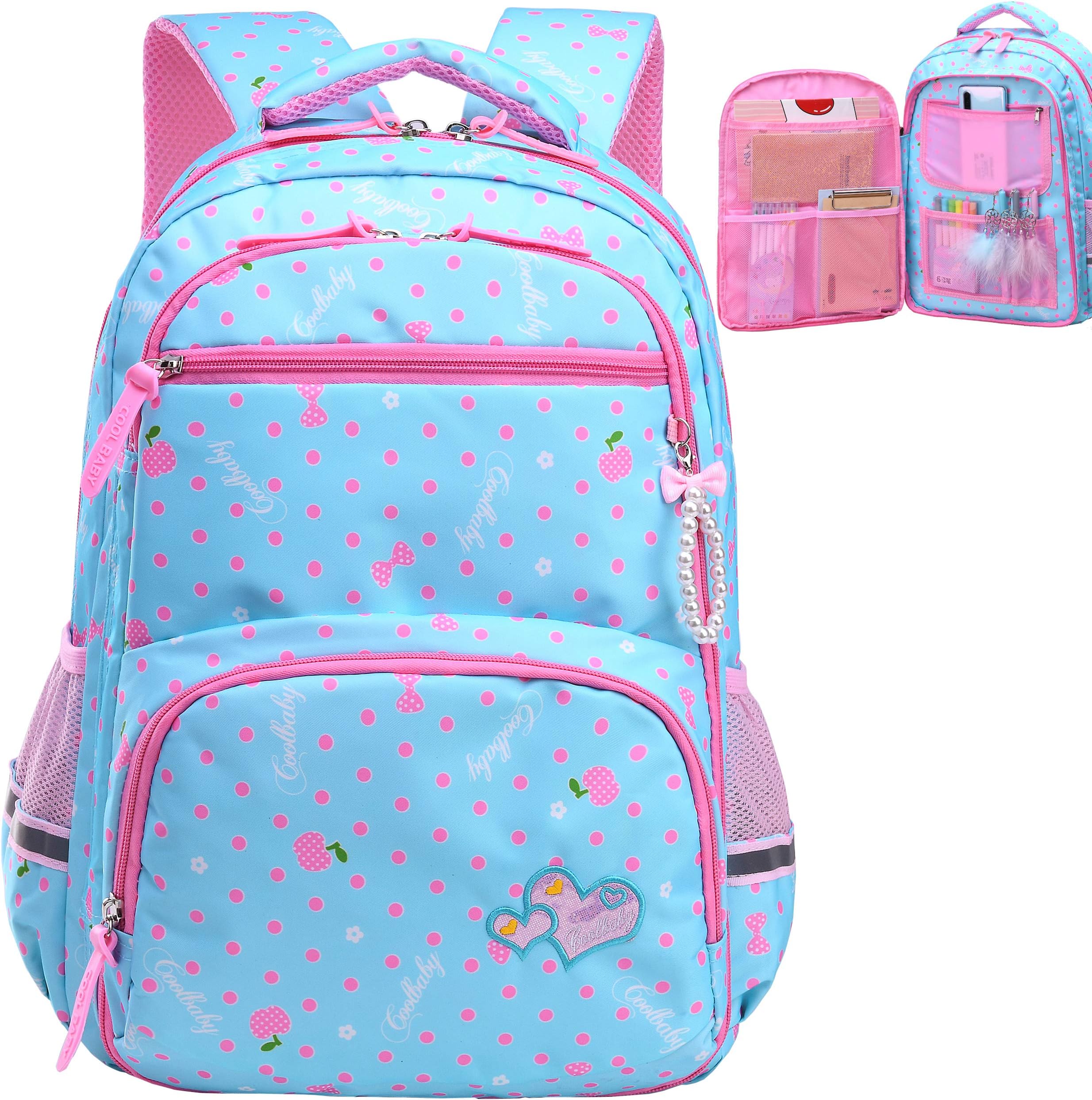 Kids Backpack for School Lightweight Bookbag for Children Elementary School Bags for Boys Girls