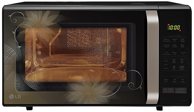 LG 28 L Convection Microwave Oven (MC2846BCT, Black)