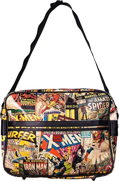 marvel comics messenger bag