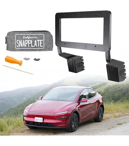 Amazon.com: SnapPlate+ Front License Plate Holder - Fits Tesla