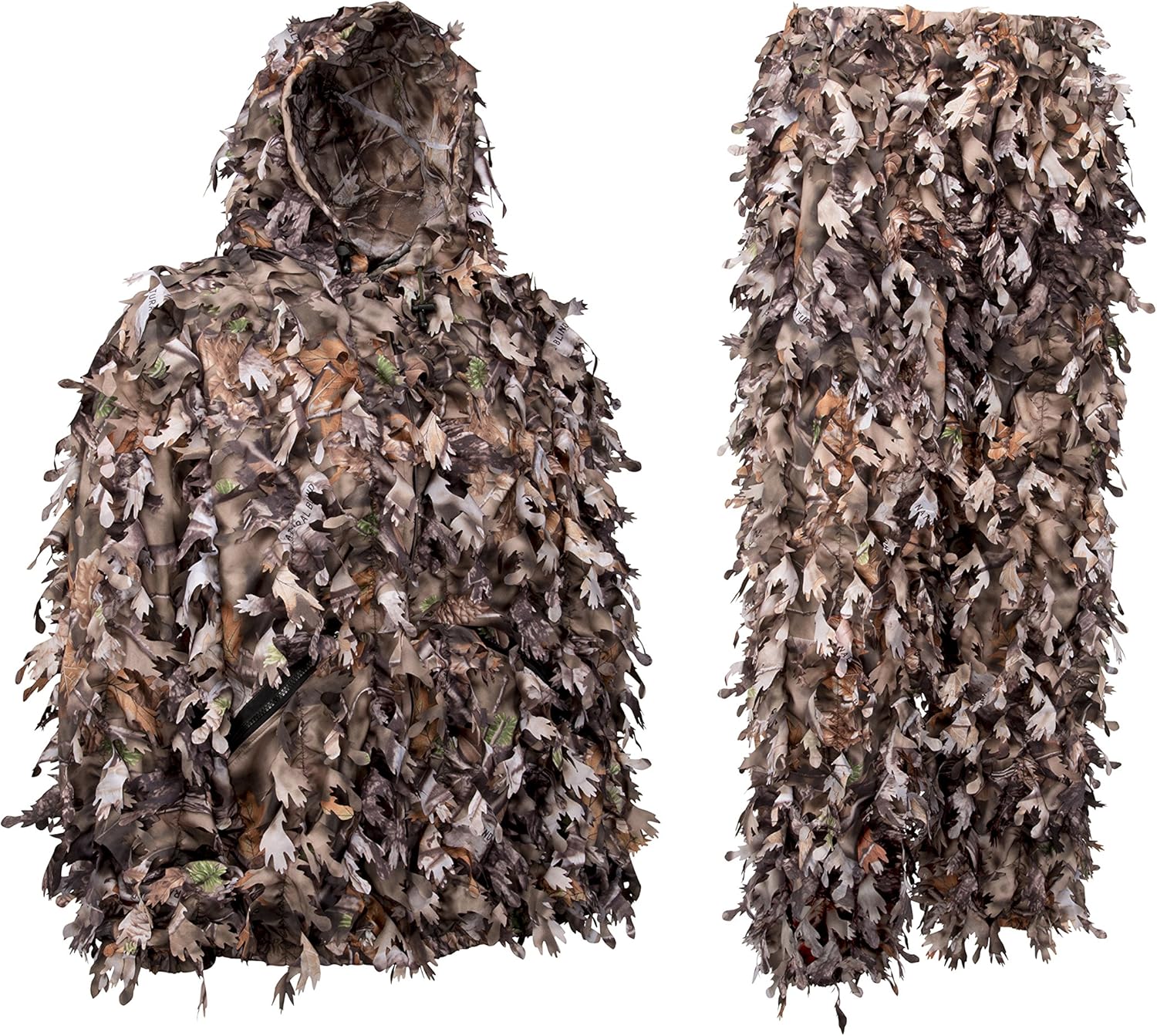 Ghillie Suits Military Camo Woodland Ghillie Suit Green/Brown Leaf Camouflage Suit Hunting 