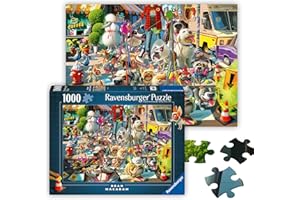 Ravensburger The Dog Walker 1000 Piece Jigsaw Puzzle for Adults - 12000876 - Handcrafted Tooling, Made in Germany, Every Piec