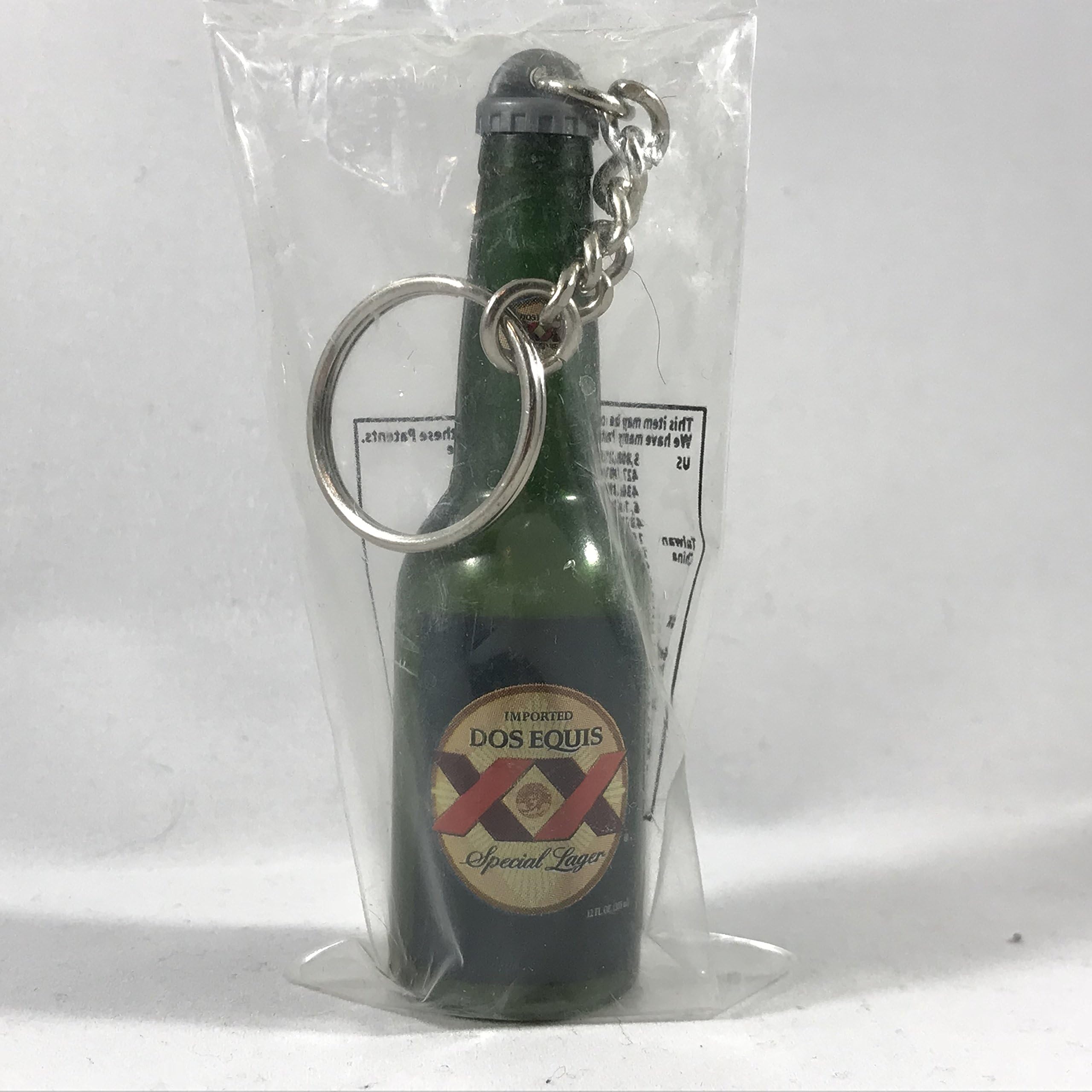 Dos Equis XX Bottle Keychain