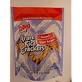 Hapi Chili Bits Rice Crackers, 3-Ounce Bags (Pack of 12)