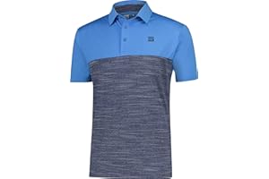Three Sixty Six Quick Dry Golf Shirts for Men - Moisture Wicking Short-Sleeve Casual Polo Shirt