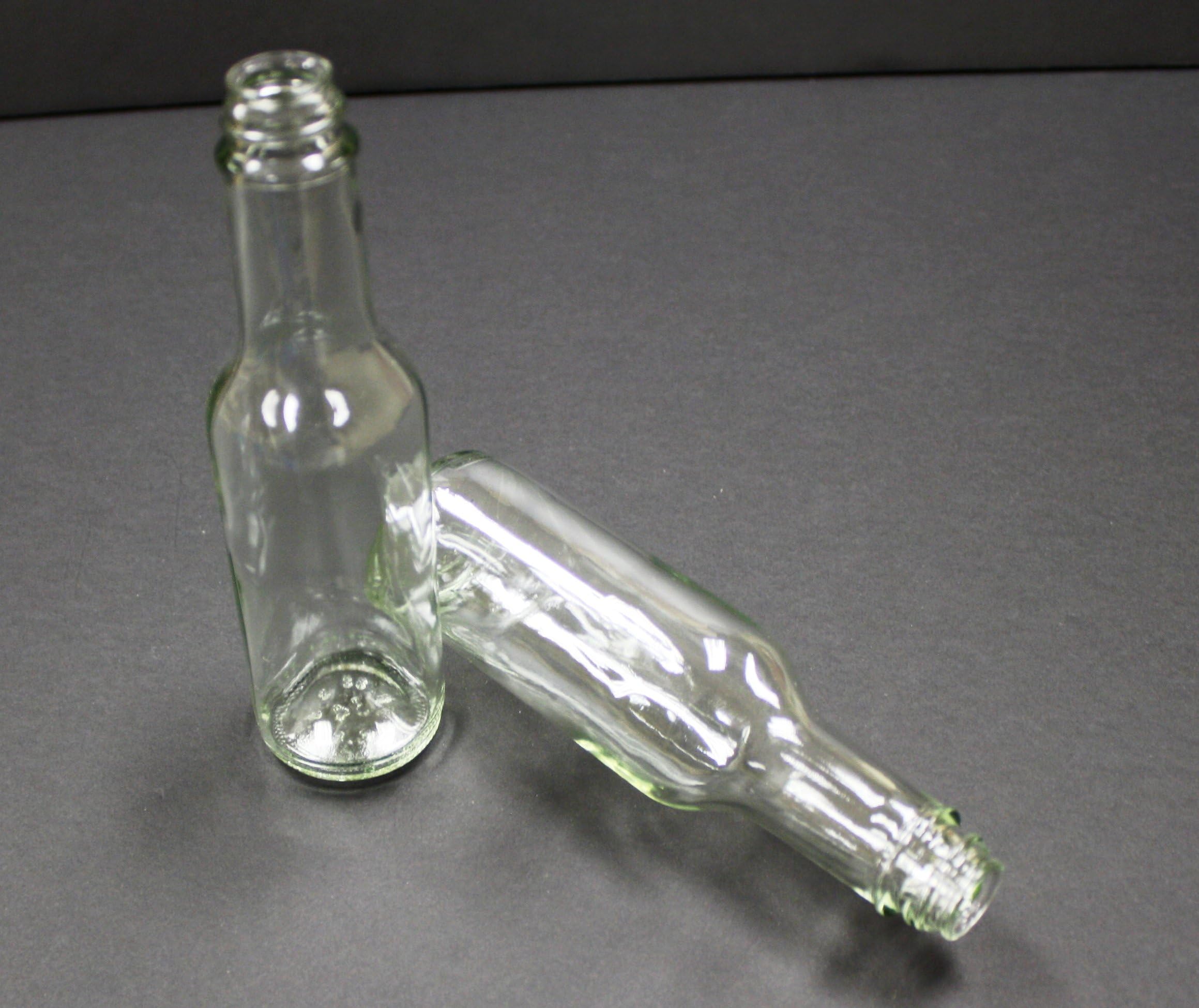 Ardagh - GB005W - 5 Ounce Clear Glass Woozy Bottle, 84 per package [Caps Sold Separately]