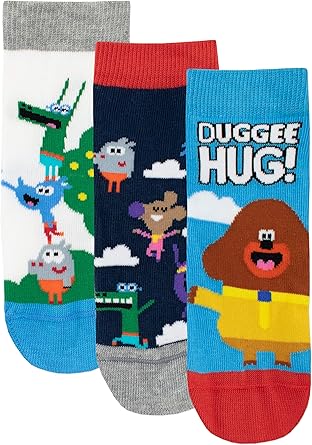 Hey Duggee Chaussettes Pack De 3 Hé Oua Oua Garçon