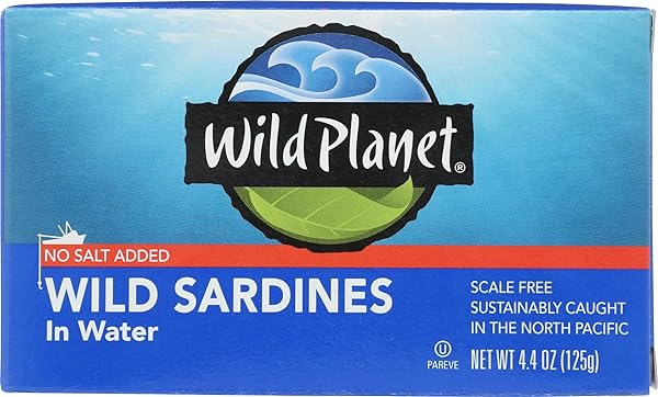 WILD PLANET WILD SARDINES IN WATER, NO SALT...