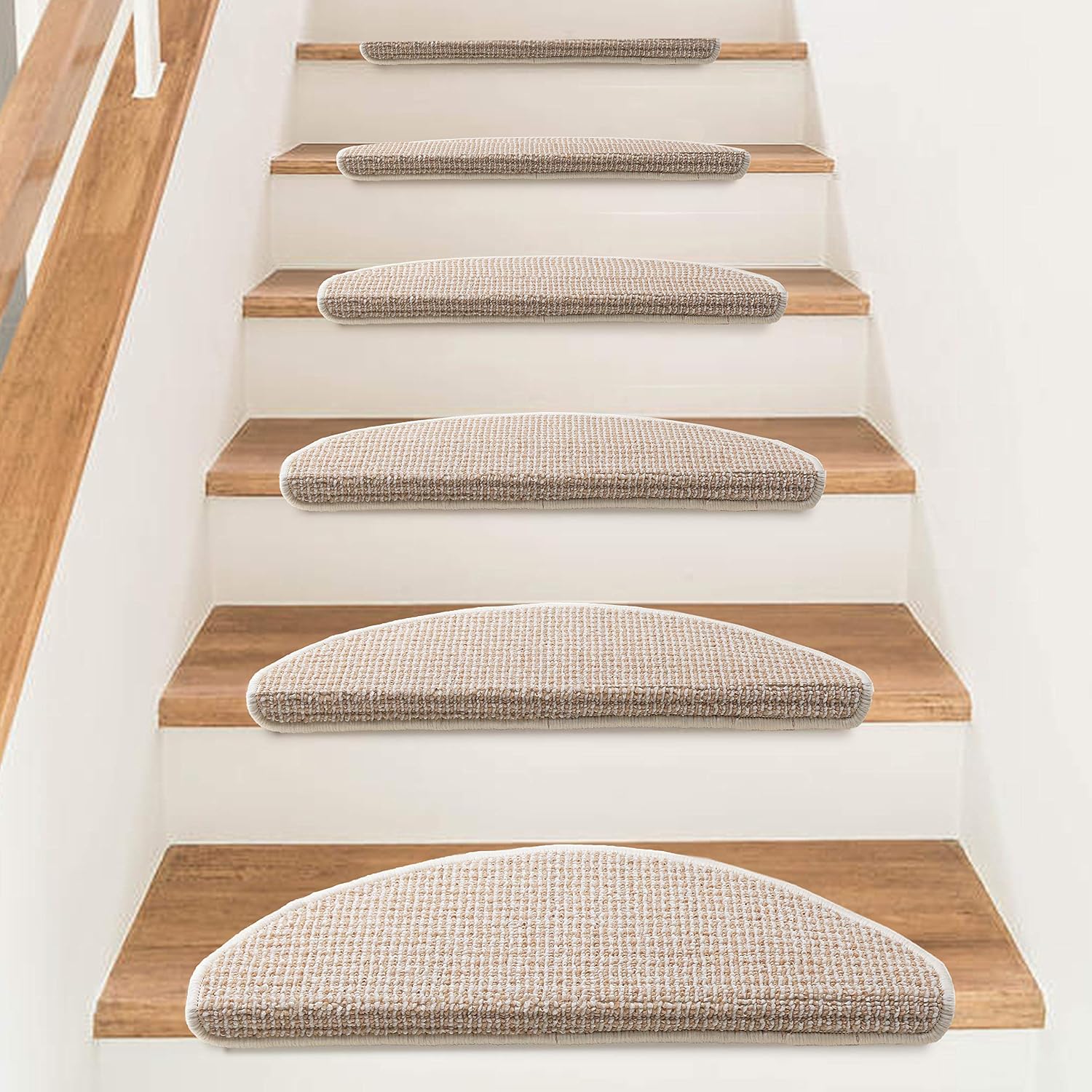 Comme Rug Non Slip Stair Treads Bullnose Carpet Stair Runners For comme-rug-non-slip-stair-treads-bullnose-carpet-stair-runners-for