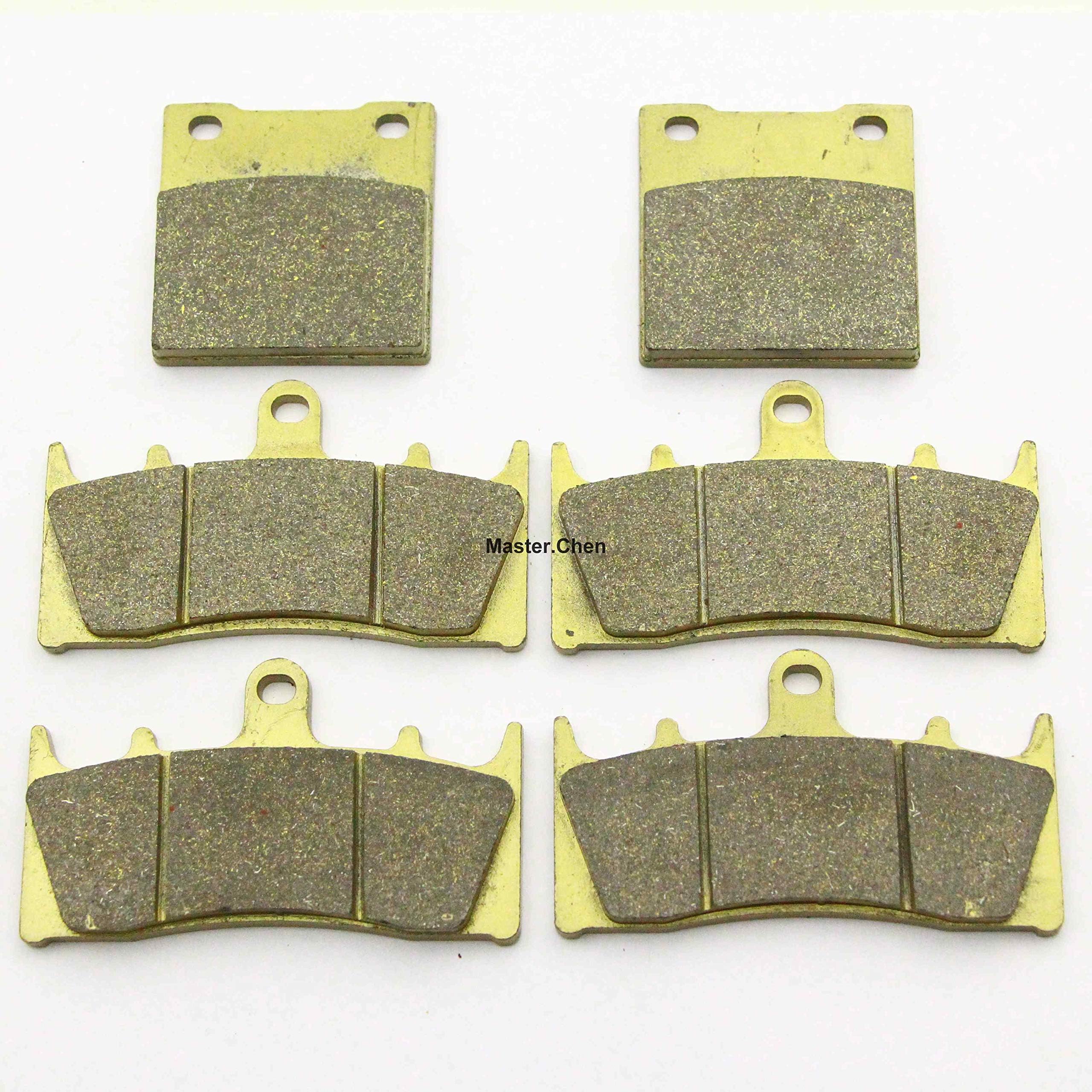 Master ChenFront Rear Brake Pads Brakes for Suzuki Hayabusa GSX 1300 R FA188F FA063R MC0079-PAD