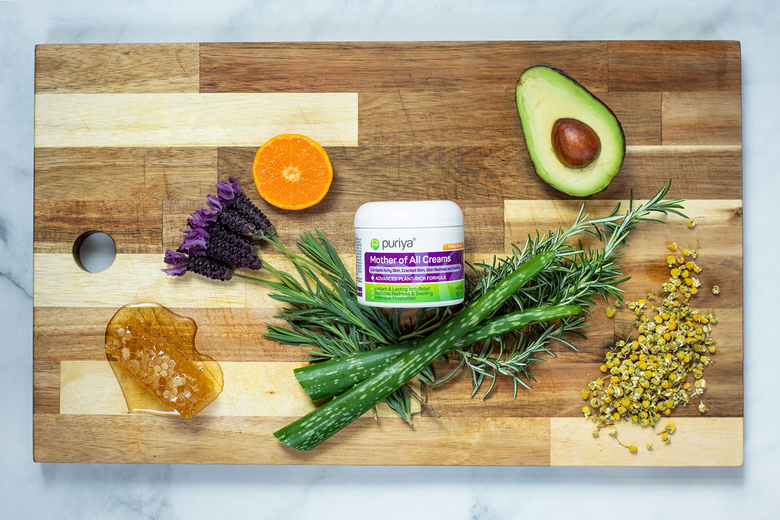 Puriya Intensive Moisturizer for Dry Cracked Skin. Gentle Body Lotion