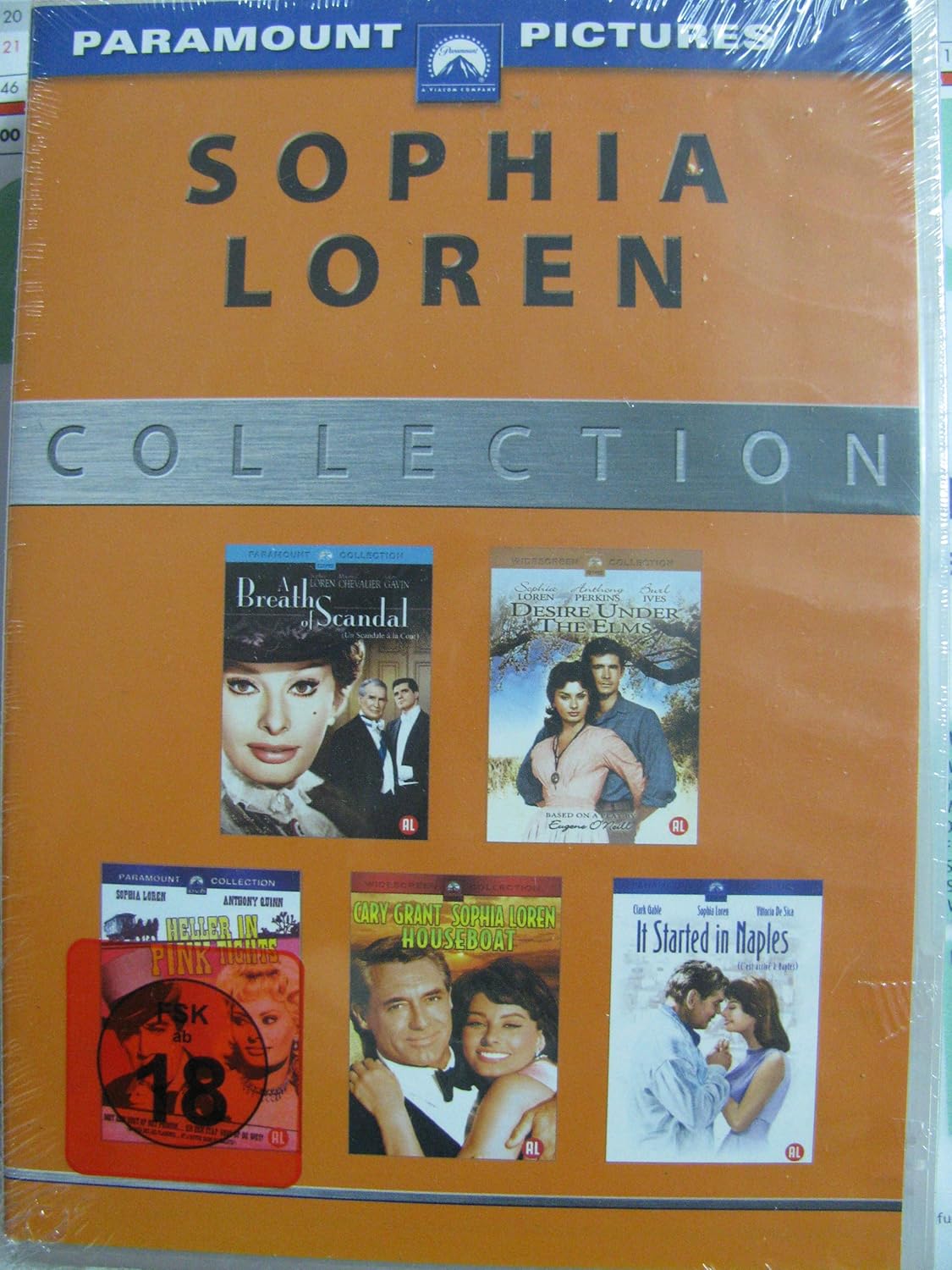 DVD Box Sophia Loren Collection 5 Titel (GB) Amazon.co.uk DVD & Bluray