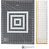 Fiskars Crafts 952301010 Rotary Sewing Cutting Set (3 Piece), Grey