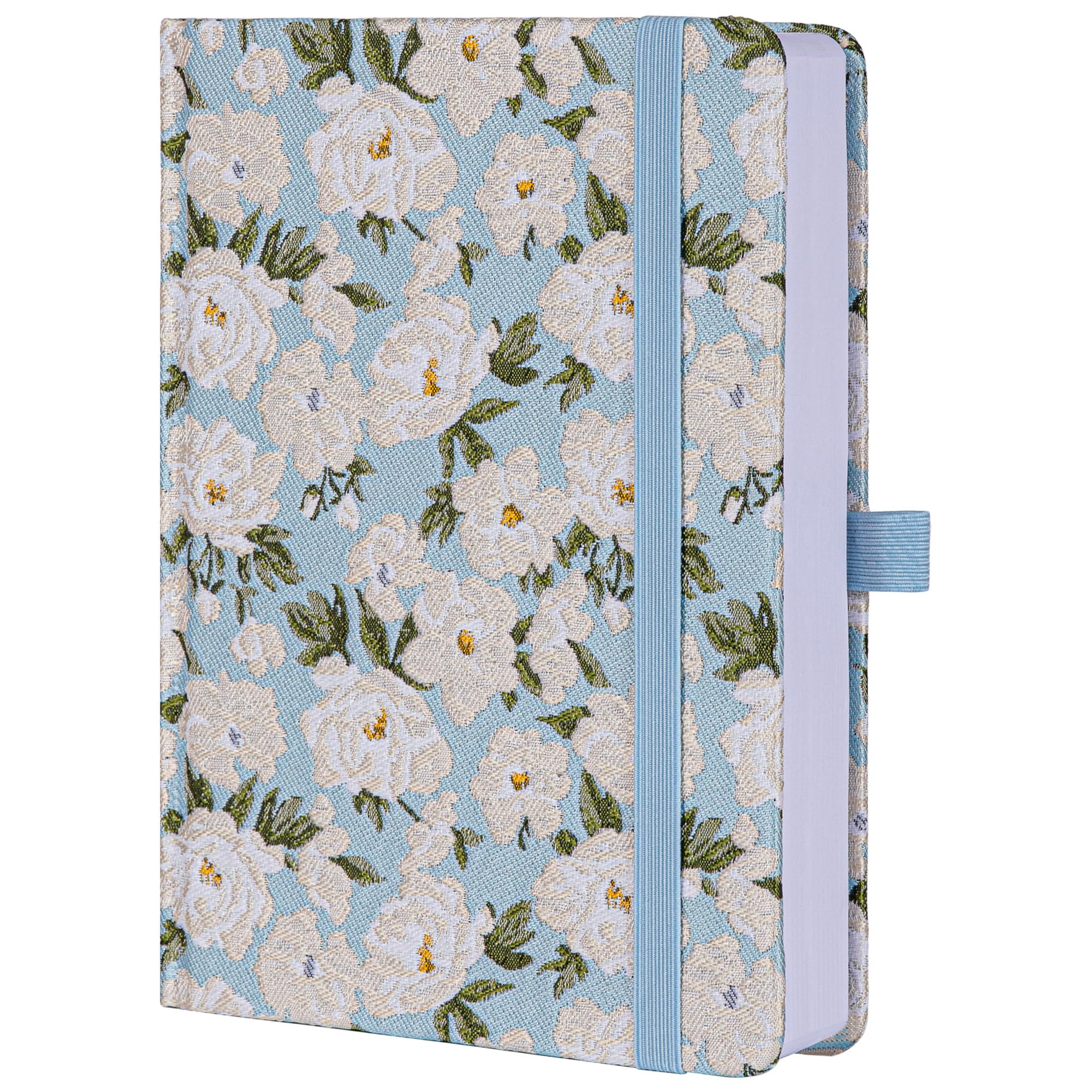 TIEFOSSI Lined Journals for Writing Aesthetic Floral Notebook, College Ruled Notebook A5 Hardcover Notebooks for Women & Girls, 100GSM 316 Numbered Pages, Travel, Business, Work, Office, School Taking