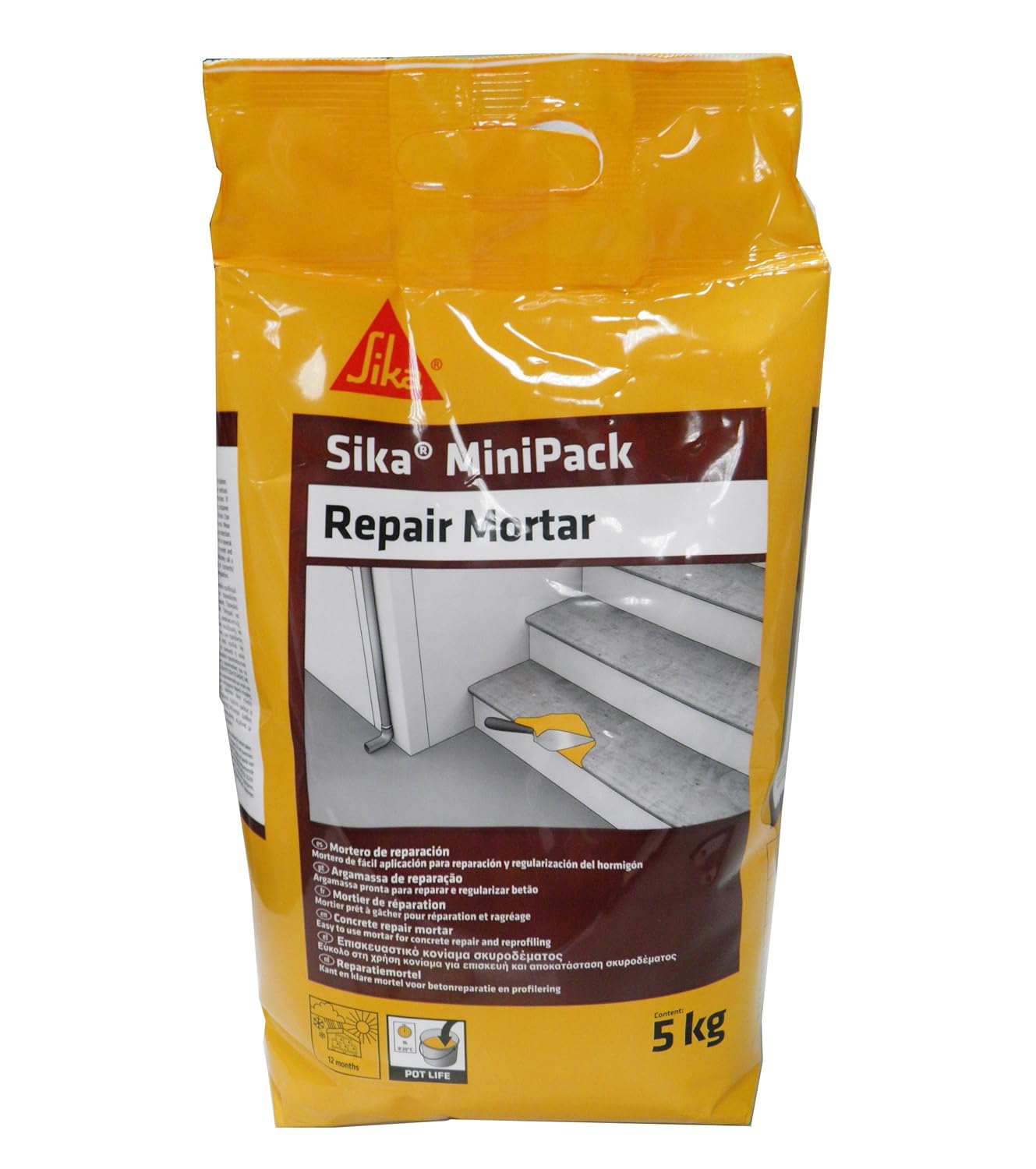 Sika Minipack Mortero de Reparación, Mortero de reparación ...