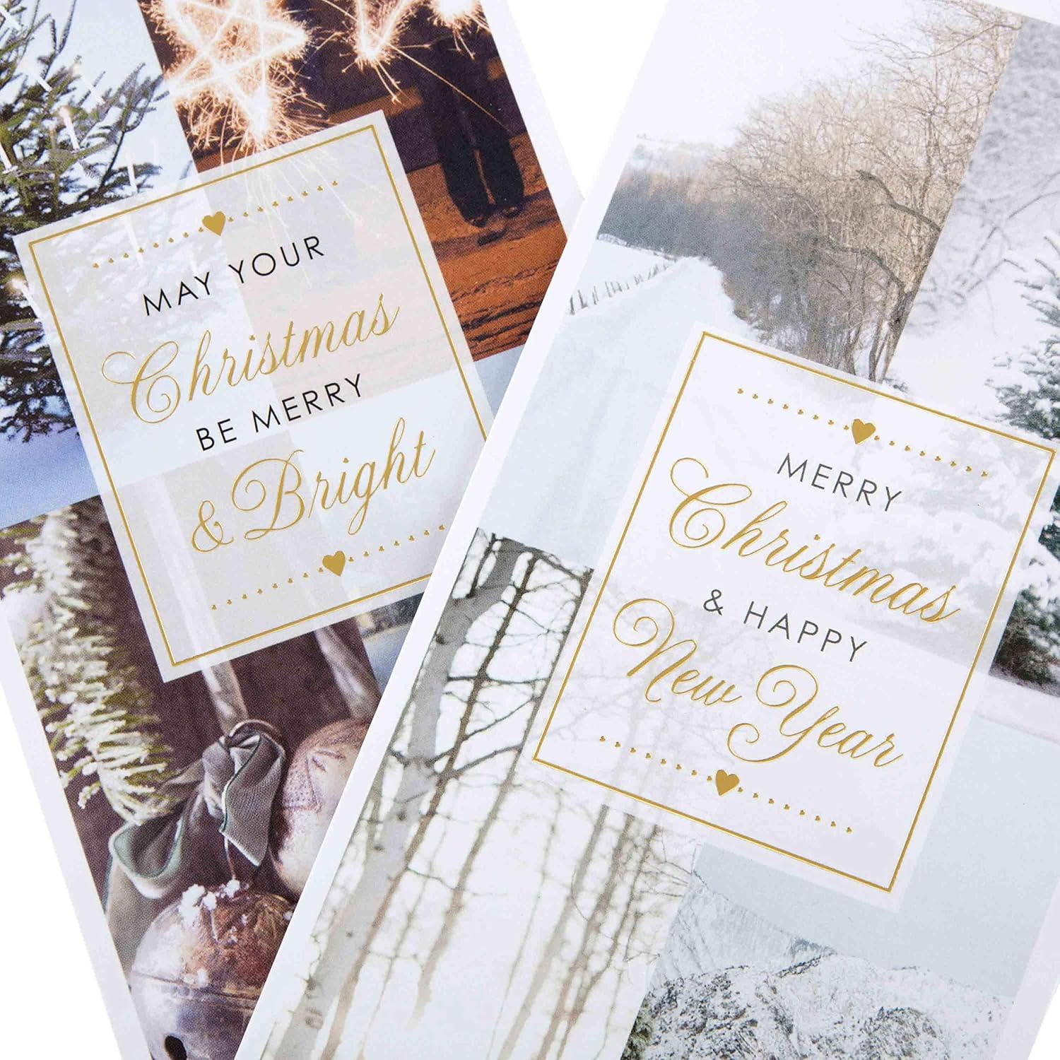 Hallmark Christmas Boxed Cards "Festive Moment" - 12 Cards, 2 Designs - Image 4