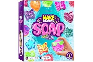 Dan&Darci Soap Making Kit for Kids - Bath Science Project - Easter Gift for Boys & Girls Ages 6-12 - Indoor Activity Craft Ki