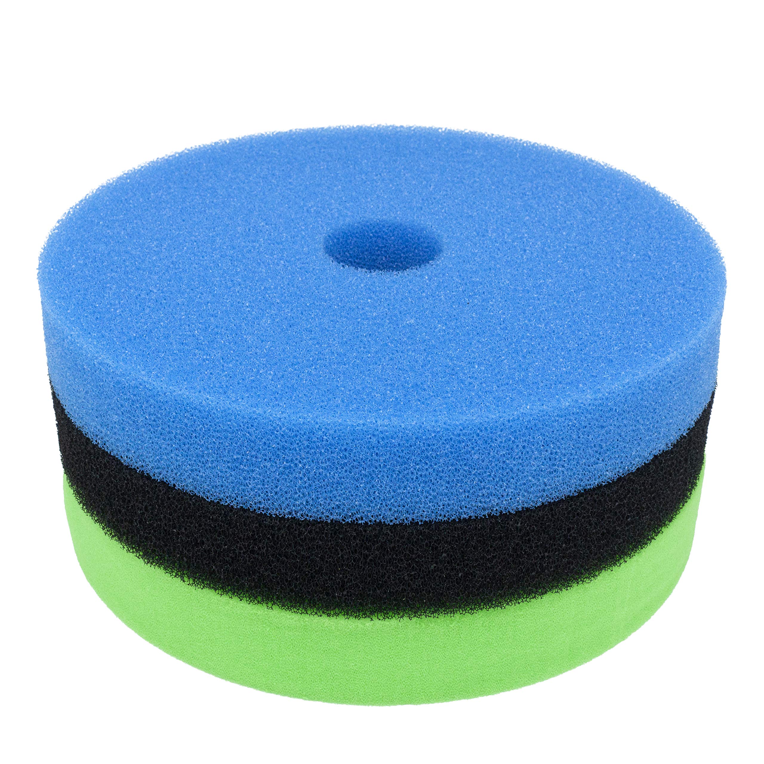 LTWHOME Foam Sponge Filter Set Fits Hozelock Bioforce 9000/18000 Filter (Pack of 1 Set)
