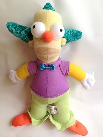 The Simpsons Krusty the Clown 12 Plush Doll