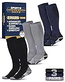 Pembrook 3 Pairs Compression Socks 20-30 mmHg