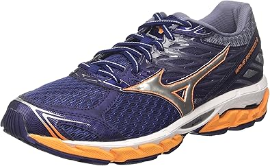 mizuno wave rider 18 uomo arancione
