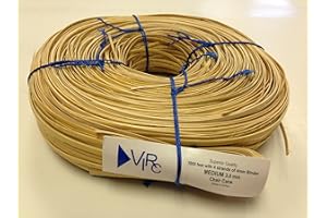Chair Cane Medium 3mm 1000 ft Coil with 4 Strands of 4mm Binder Cane