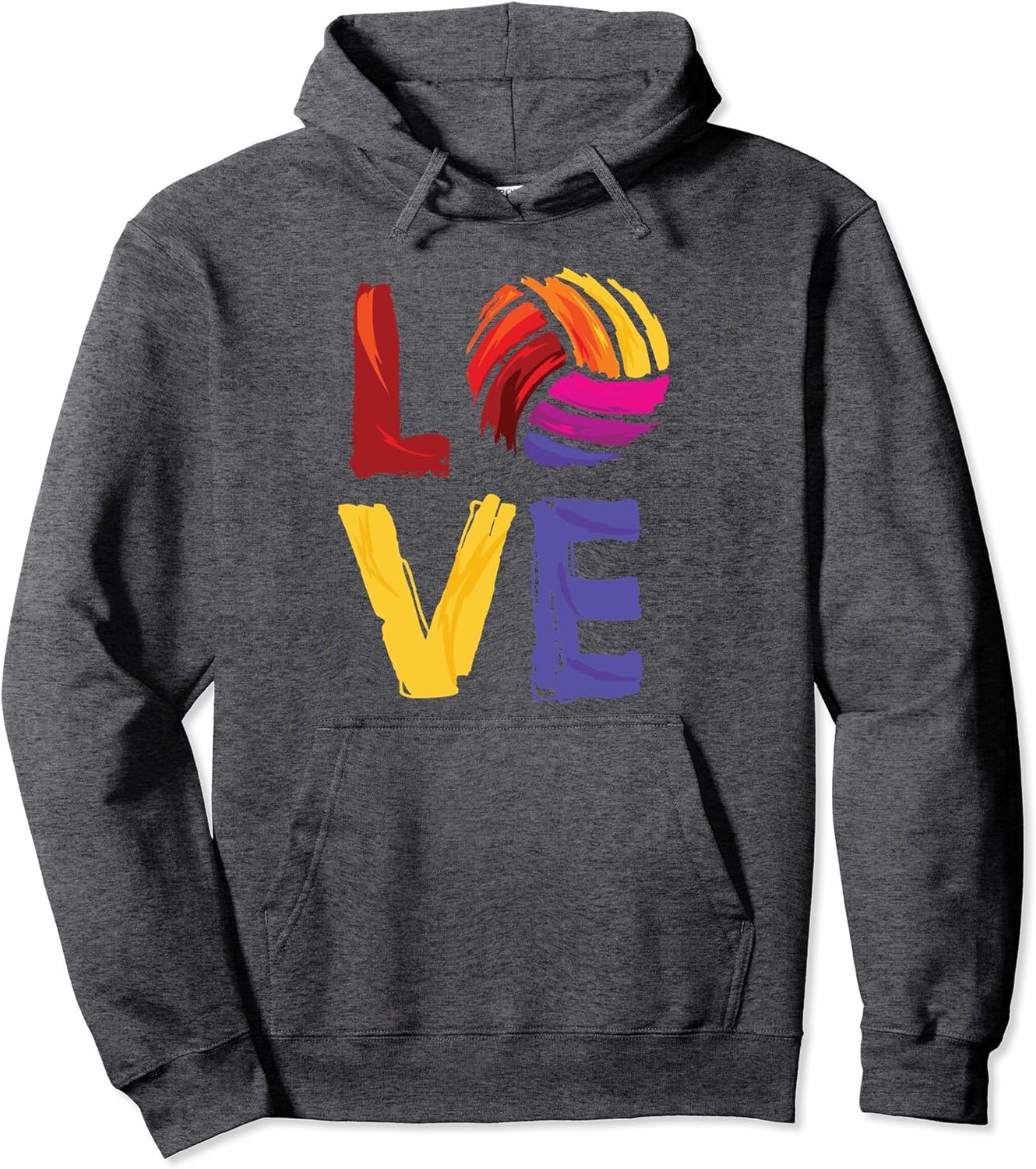 Love Volleyball Hoodie Clothing